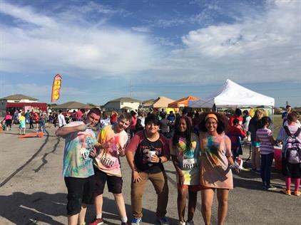 Hutto Middle School Color Run 