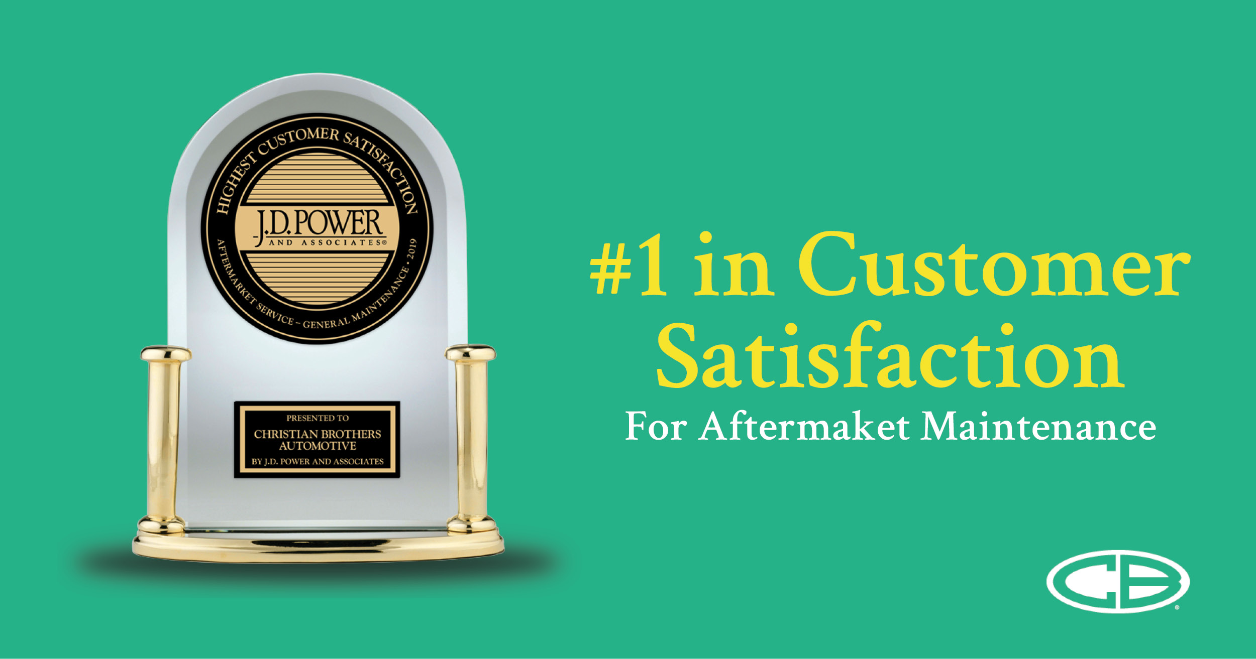 J.D. Power names Christian Brothers Automotive #1 in Customer Satisfaction for Aftermarket General Maintenance