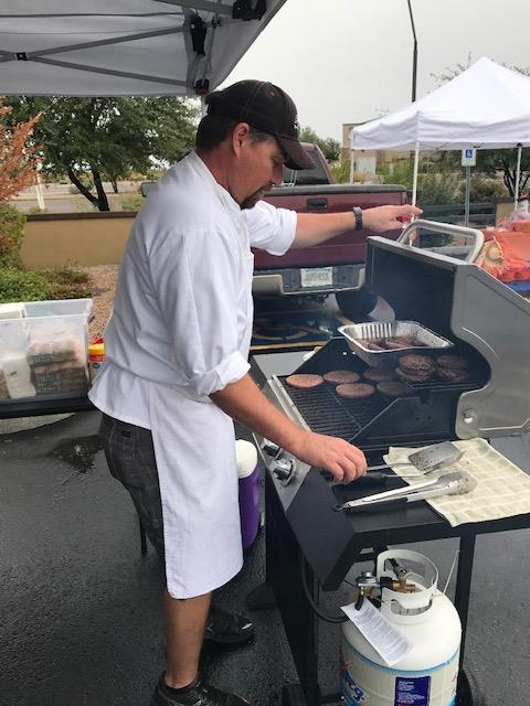 BARBECUE AT CHRISTIAN BROTHERS OF QUEEN CREEK COMMUNITY PROGRAMS