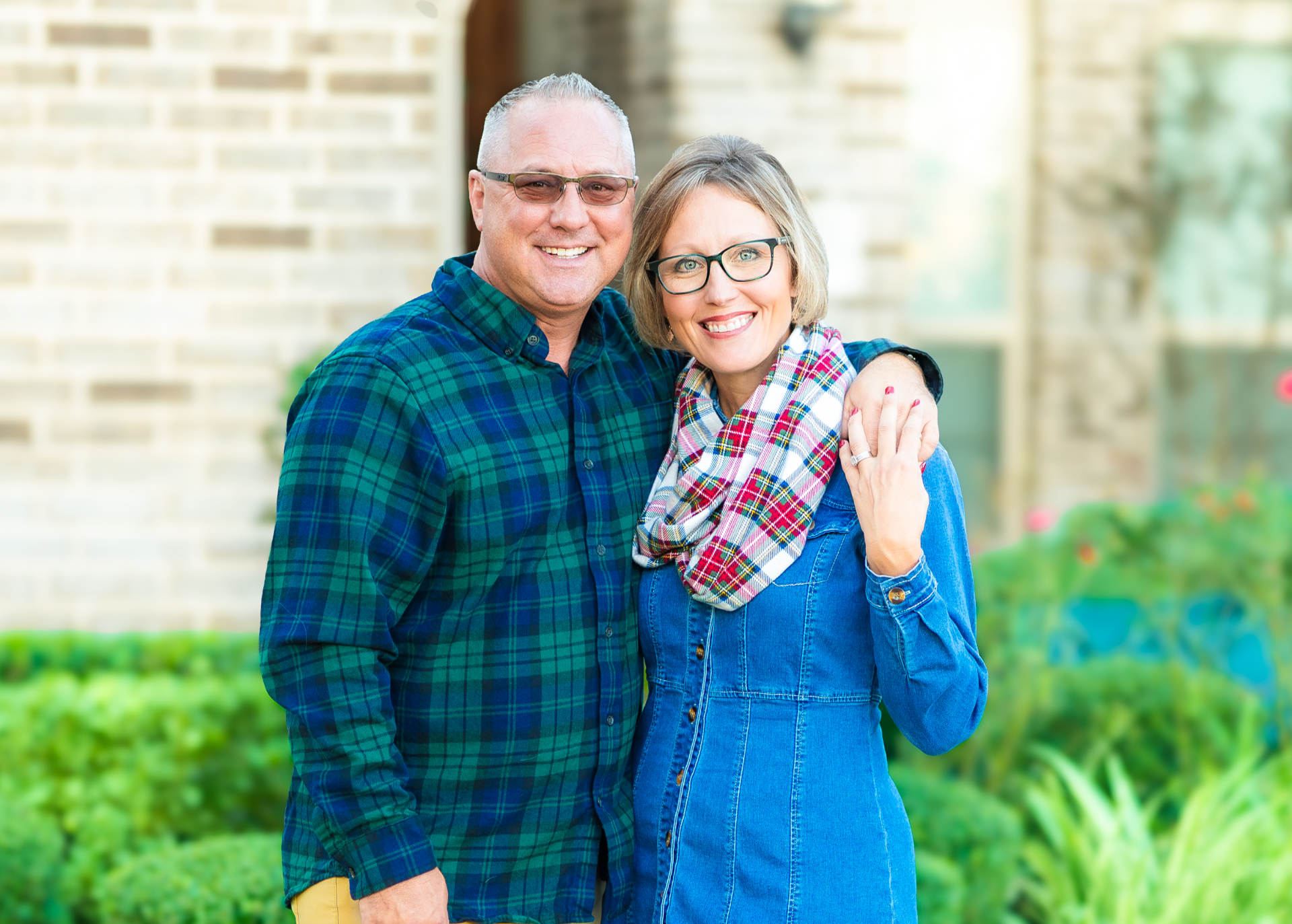 CBAC car in front of shop