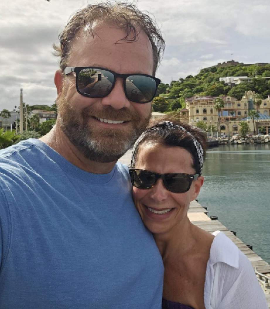 CBAC car in front of shop