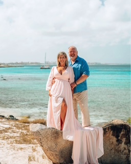 CBAC car in front of shop