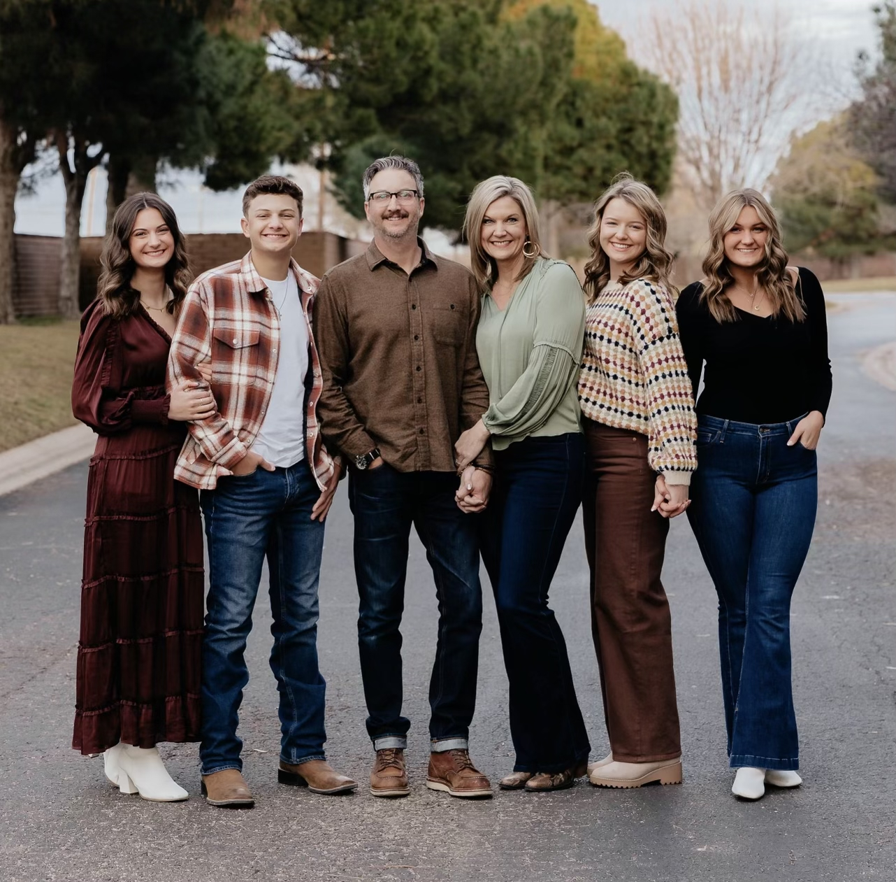 CBAC car in front of shop