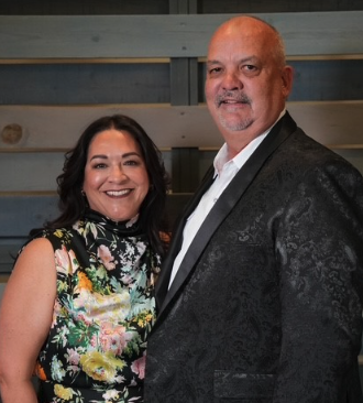 CBAC car in front of shop