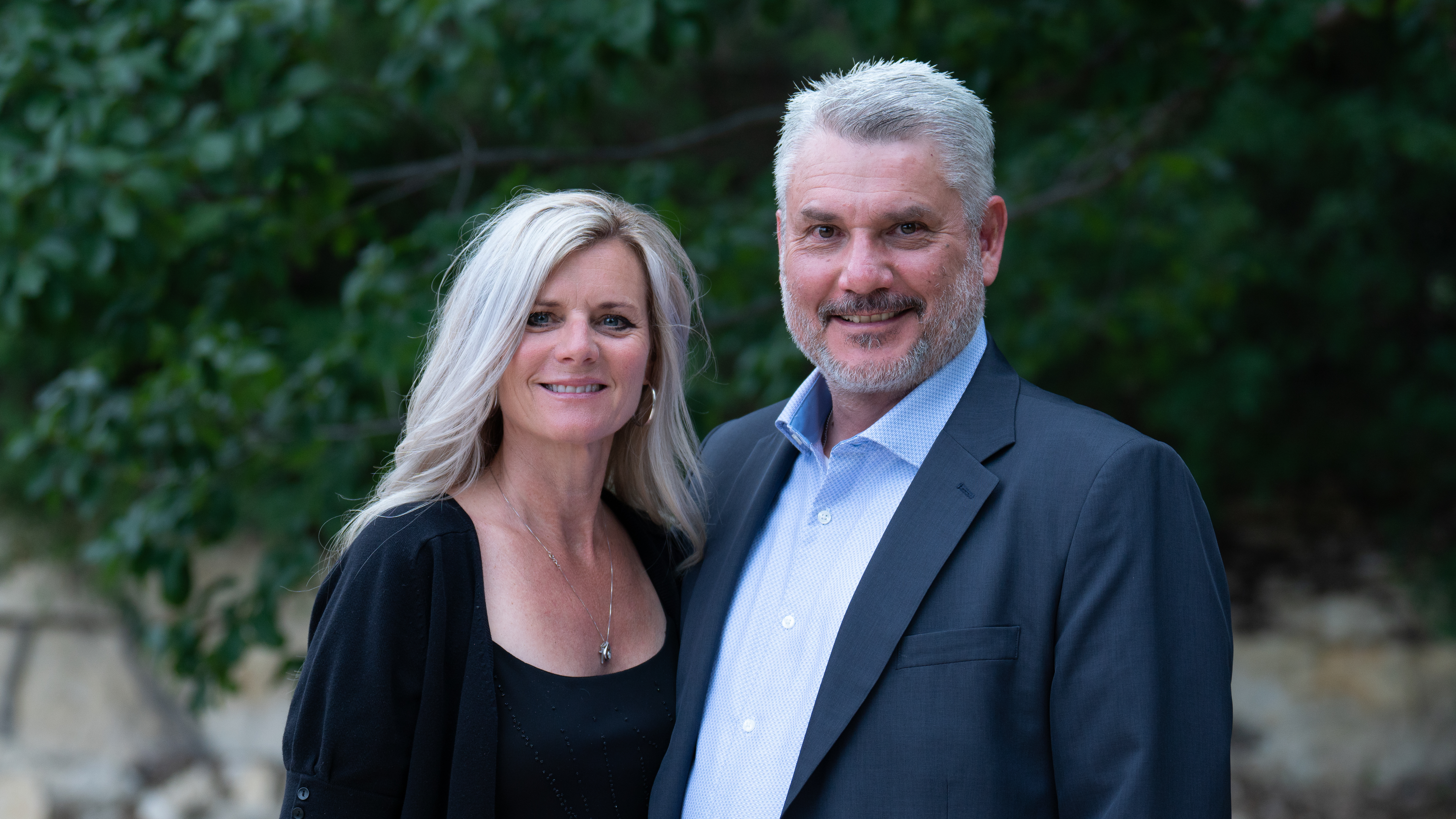 CBAC car in front of shop