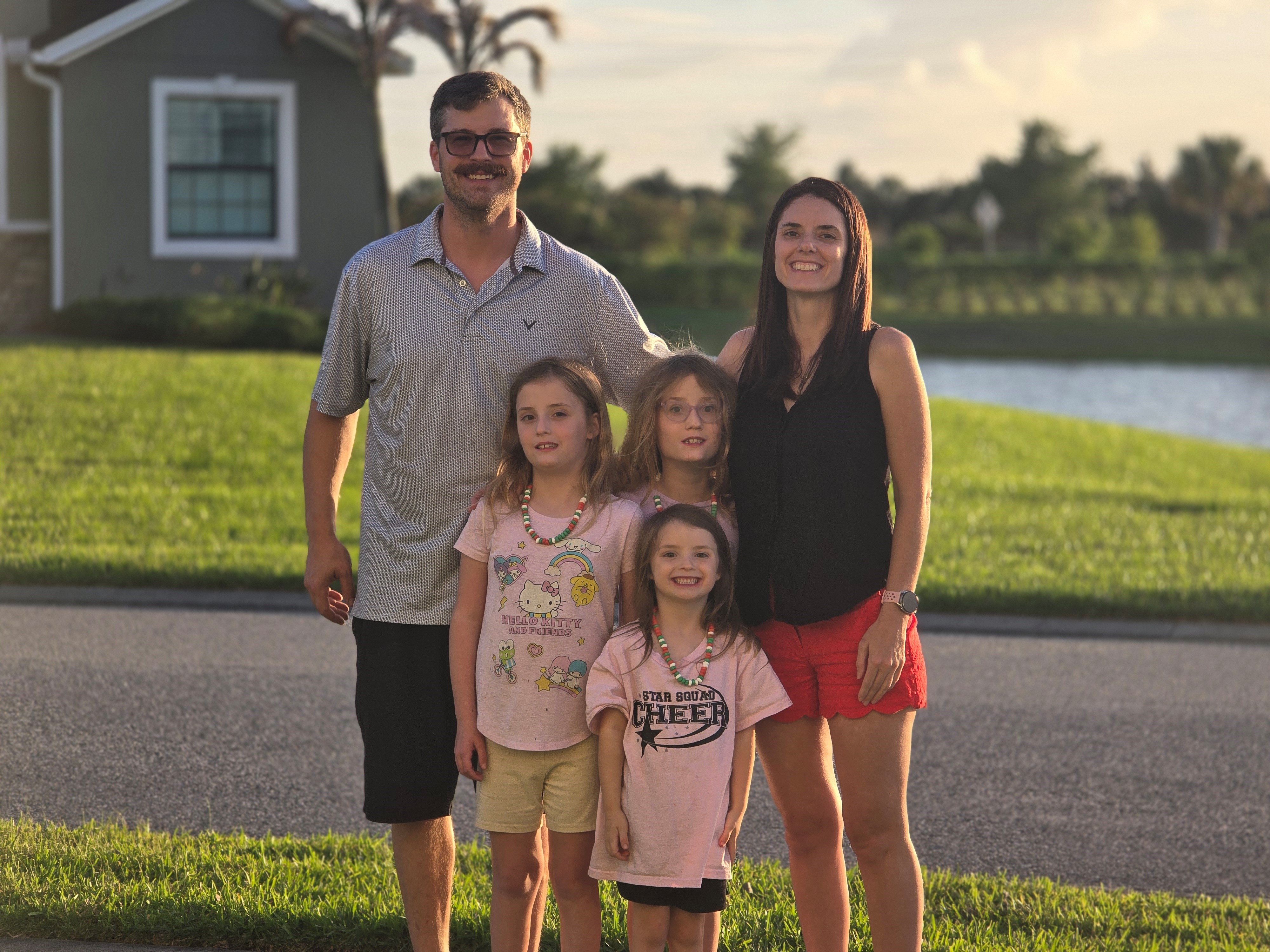 CBAC car in front of shop